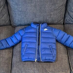 Nike Royal Blue Puffer Jacket